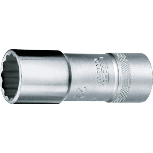 トラスコ中山 GEDORE ソケット ロング(12角) 1/2 30mm(ご注文単位1個)【直送品】