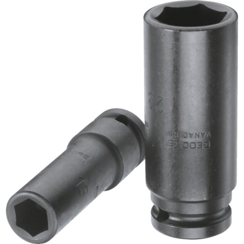 トラスコ中山 GEDORE インパクト用ソケット(6角)ロング K19L 1/2 17mm(ご注文単位1個)【直送品】