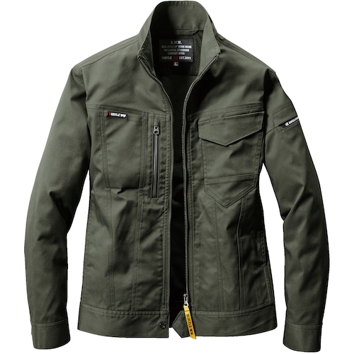 トラスコ中山 バ-トル ジャケット 6201-14-LL ミルスグリーン(ご注文単位1着)【直送品】