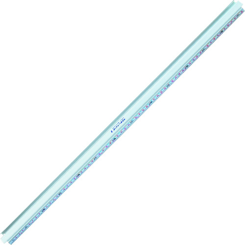 トラスコ中山 シンワ カッター切断用定規 カットレール2m(ご注文単位1本)【直送品】