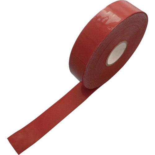 トラスコ中山 日東 (日東シンコー)シリコン系自己融着テープ No.66 0.5mmx25mm×15m 赤褐色(ご注文単位1巻)【直送品】