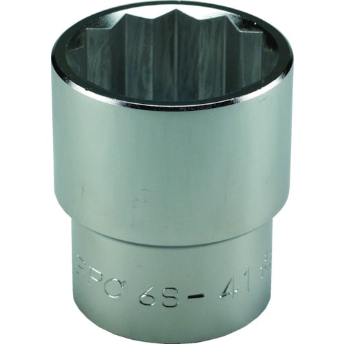 トラスコ中山 FPC ソケット 12角 差込角19.0mm 対辺38mm 1.1/2(ご注文単位1個)【直送品】