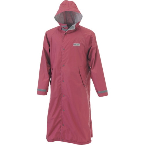 トラスコ中山 カジメイク エントラントレインコート ピンク LL(ご注文単位1着)【直送品】