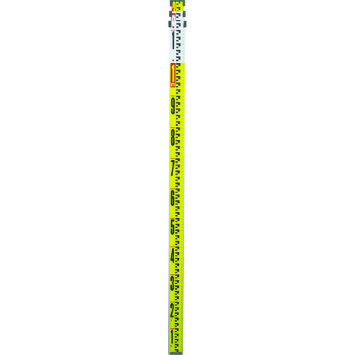トラスコ中山 シンワ アルミスタッフ2_3m3段(ご注文単位1本)【直送品】