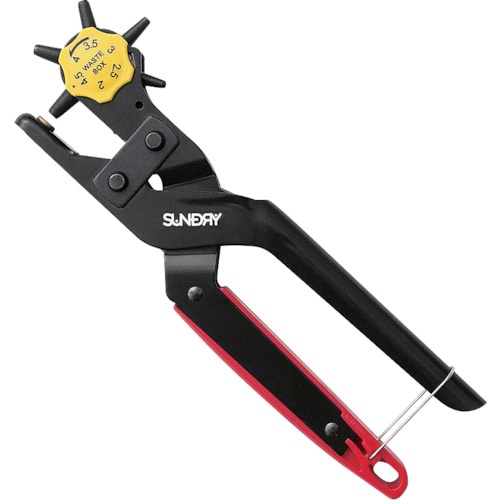 トラスコ中山 KAKURI SUNDRY ロータリーレザーパンチ RLP-6(ご注文単位1個)【直送品】