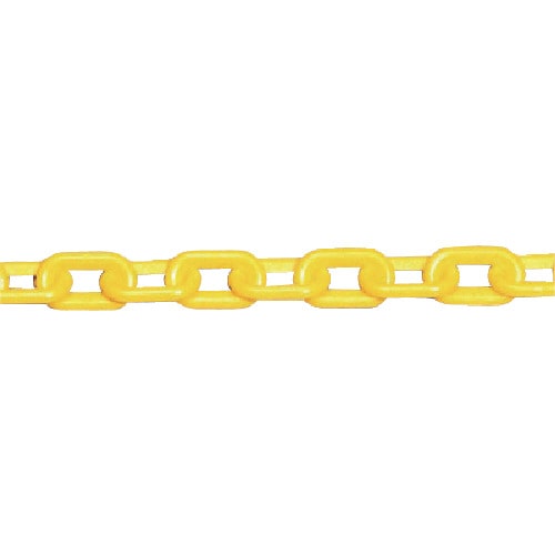 トラスコ中山 ユニット プラスチックチェーン 黄 1.5m(ご注文単位1本)【直送品】