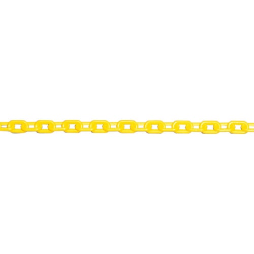 トラスコ中山 ユニット プラスチックチェーン 黄色 4m(ご注文単位1本)【直送品】