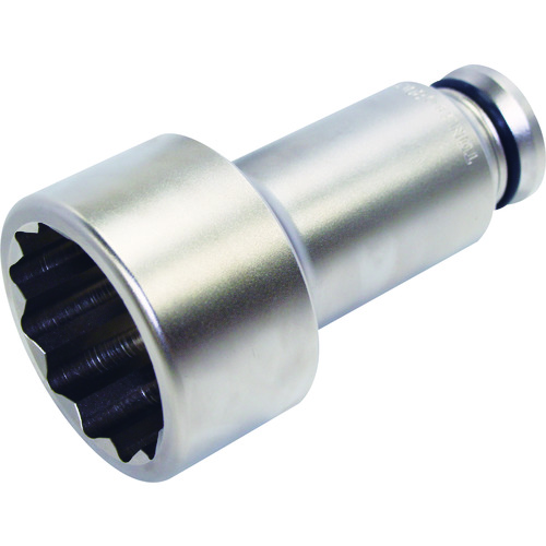 トラスコ中山 TONE インパクト用ソケット(建築用) アンカーボルト用ソケット(12角) 対辺寸法80mm(ご注文単位1個)【直送品】