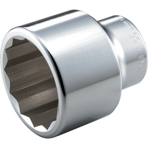 トラスコ中山 TONE ソケット(12角) 対辺寸法38mm 差込角25.4mm(ご注文単位1個)【直送品】