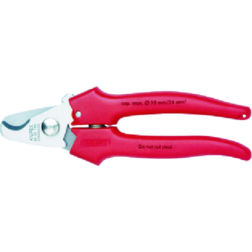 トラスコ中山 KNIPEX ケーブルカッター 165mm 446-9569(ご注文単位1個)【直送品】