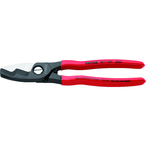 トラスコ中山 KNIPEX ケーブルカッター 200mm 446-9607(ご注文単位1個)【直送品】