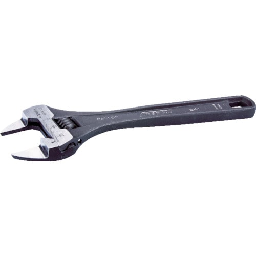 トラスコ中山 IREGA モンキーレンチ薄型ワイド99F 全長161mm 最大口開き24mm(ご注文単位1個)【直送品】