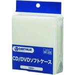 トラスコ中山 JTX 861239不織布CD・DVDケース100枚パック A415J(ご注文単位1パック)【直送品】