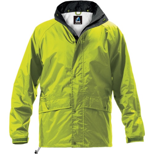 トラスコ中山 マック 雨具 フェニックス2 フラッシュグリーン 4L(ご注文単位1着)【直送品】