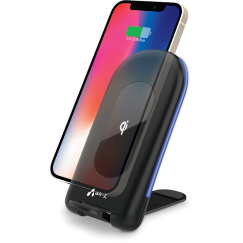 トラスコ中山 エアージェイ 3ウェイワイヤレス充電器 387-1850(ご注文単位1個)【直送品】