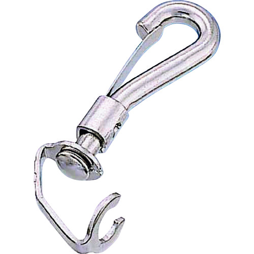 トラスコ中山 水本 ステンレス ワンタッチスナップ 線径4mm 長さ54mm(ご注文単位1個)【直送品】