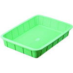 トラスコ中山 JTX 830050)角かご浅型大 B375J-L (ご注文単位1個)【直送品】