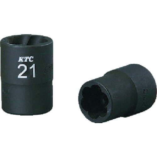 トラスコ中山 KTC 12.7sq.ツイストソケット 21mm(ご注文単位1個)【直送品】
