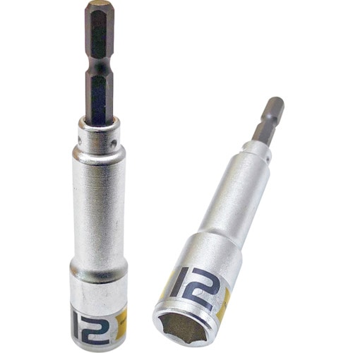 トラスコ中山 ベストツール KOSEI セミロングソケットビット 12mm(ご注文単位1個)【直送品】