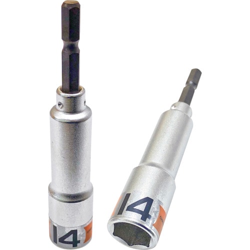 トラスコ中山 ベストツール KOSEI セミロングソケットビット 14mm(ご注文単位1個)【直送品】