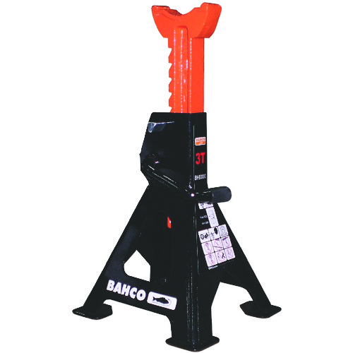 トラスコ中山 バーコ ジャッキスタンド 3ton(ご注文単位1セット)【直送品】