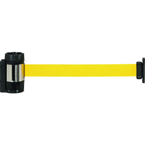トラスコ中山 Reelex バリアリールMAX (マグネットタイプ) ベルト 黄 6m(ご注文単位1個)【直送品】