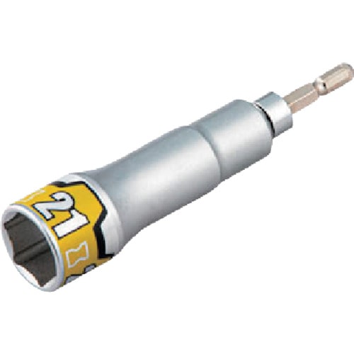 トラスコ中山 KTC 40V対応 インパクトドライバ用フレックスソケットビット 21mm(ご注文単位1個)【直送品】