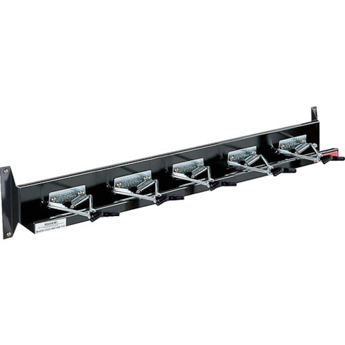 トラスコ中山 テラモト モップハンガーD型壁掛式(5本掛)(ご注文単位1個)【直送品】