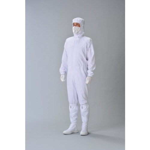 トラスコ中山 ADCLEAN クリーンスーツ ホワイト LL 401-3859(ご注文単位1着)【直送品】