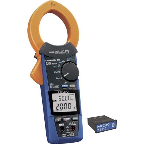 トラスコ中山 HIOKI AC/DCクランプメータワイヤレスセット CM4373-90(ご注文単位1台)【直送品】