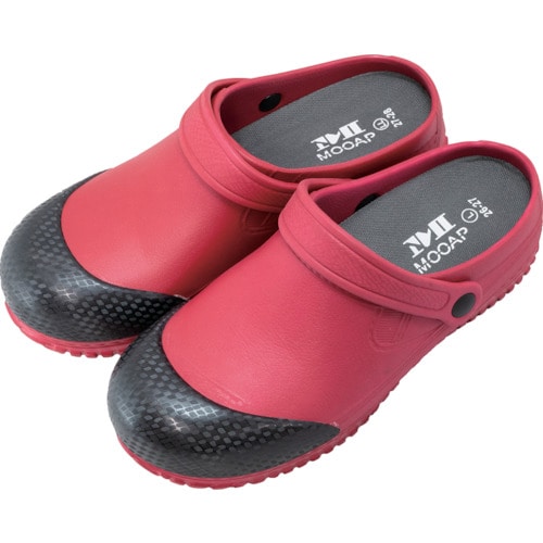 トラスコ中山 モキャップ モキャップリカバリーサンダル レッド M(ご注文単位1足)【直送品】