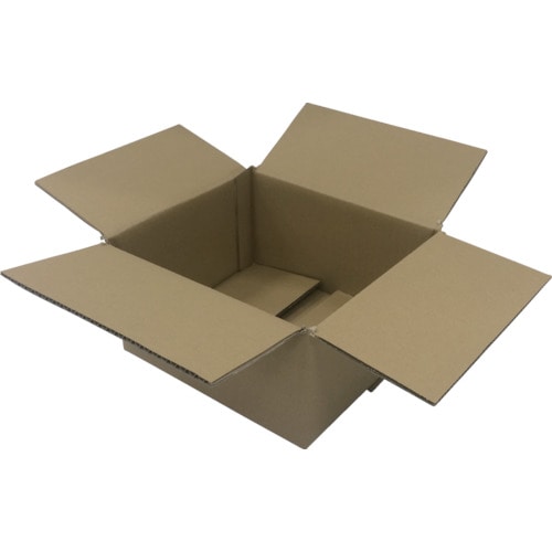 トラスコ中山 IRIS 553522 段ボールBOX DB-S2(ご注文単位10枚)【直送品】