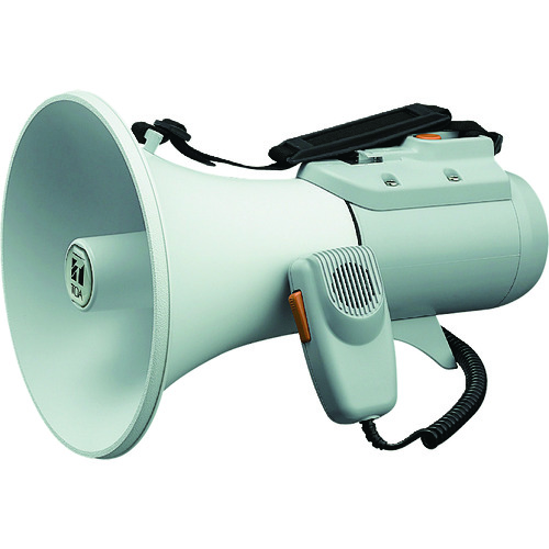 トラスコ中山 TOA 中型ショルダー型メガホン ホイッスル音付き(ご注文単位1台)【直送品】