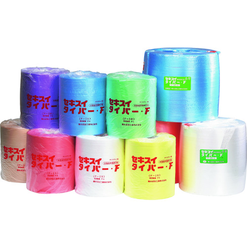 トラスコ中山 積水 タイパーF F-28-2 赤(ご注文単位1巻)【直送品】