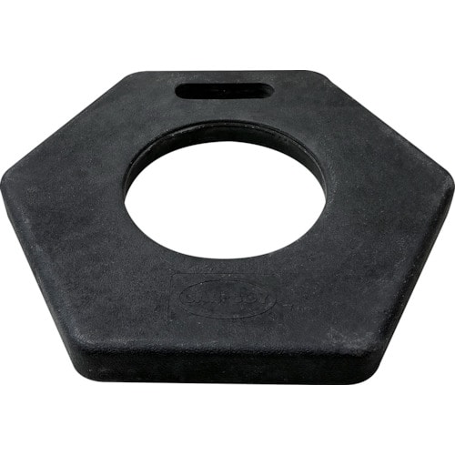 トラスコ中山 カーボーイ ラバーウエイト6kg(ご注文単位1個)【直送品】