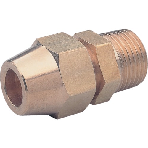 トラスコ中山 ASOH フレアージョイント PT1/4×Φ9.53(ご注文単位1個)【直送品】