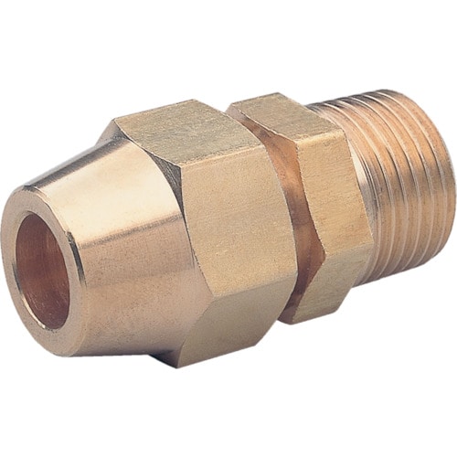 トラスコ中山 ASOH フレアージョイント PT3/8×Φ12.7(ご注文単位1個)【直送品】