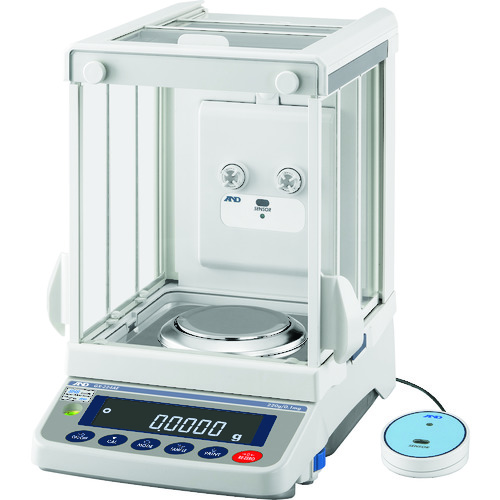 トラスコ中山 A&D 無風イオナイザー付き校正用分銅内蔵型分析用天びん GX-224AE(ご注文単位1台)【直送品】