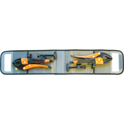 トラスコ中山 GRIP-ON 固定式グリッププライヤーセット(ご注文単位1セット)【直送品】