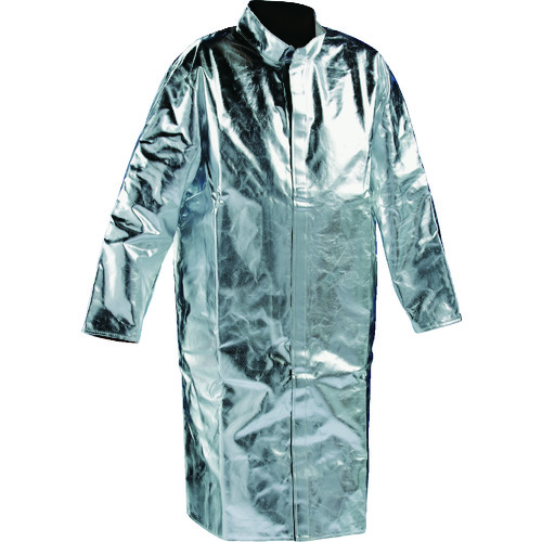トラスコ中山 JUTEC 耐熱保護服 コート Lサイズ 206-3506(ご注文単位1着)【直送品】