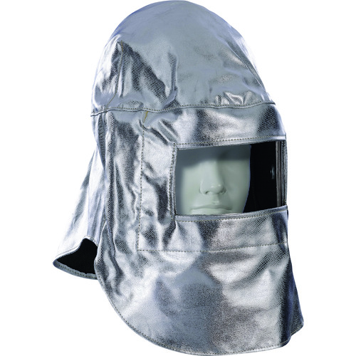 トラスコ中山 JUTEC 耐熱保護服 フード フリーサイズ(ご注文単位1個)【直送品】