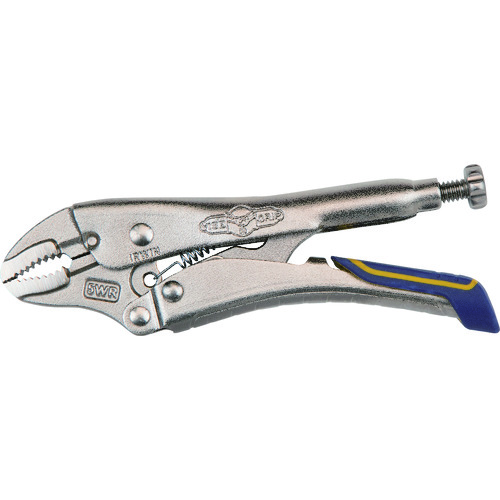 トラスコ中山 IRWIN ロッキングプライヤー 5WR FR ワイヤカッタ-付 125mm(ご注文単位1個)【直送品】
