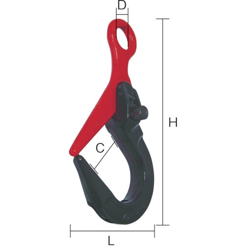 トラスコ中山 イーグル 敷鉄板つりペリカンフック JDH-1t(ご注文単位1個)【直送品】