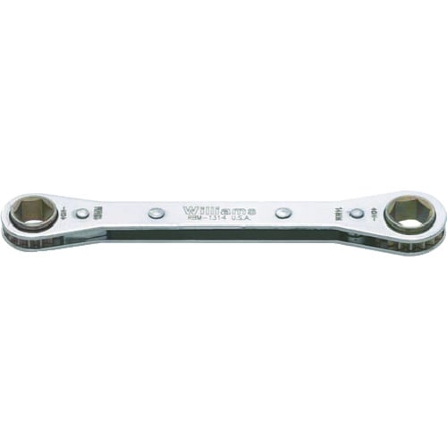 トラスコ中山 WILLIAMS ラチェッティングボックスレンチ 15×17mm(ご注文単位1個)【直送品】