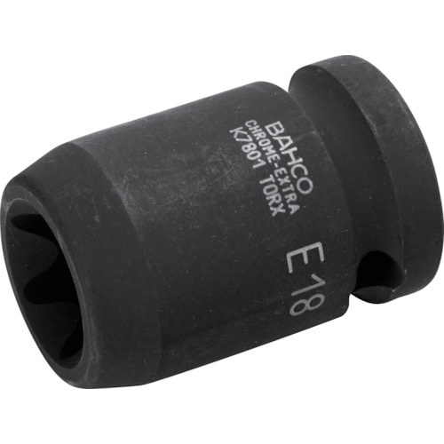 トラスコ中山 バーコ 1/2” インパクトソケットE20トルクスヘッド(ご注文単位1個)【直送品】