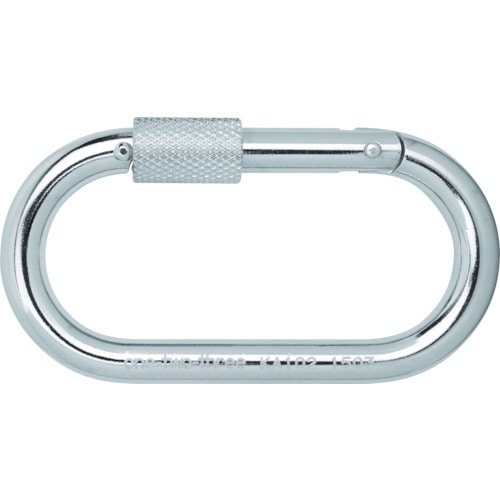 トラスコ中山 123 カラビナ 鉄KA102(ご注文単位1個)【直送品】