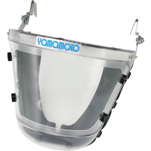 トラスコ中山 YAMAMOTO 電動ファン付呼吸用保護具パーツ フェイスシールド(ご注文単位1個)【直送品】