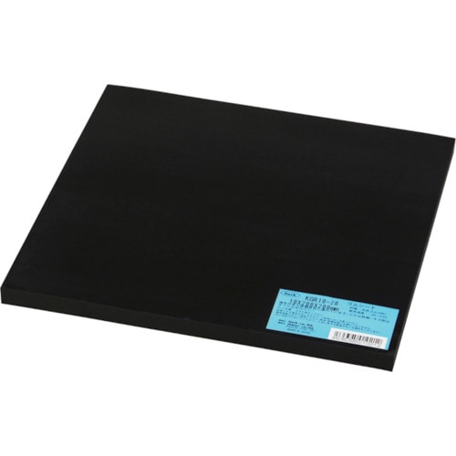 トラスコ中山 光 ゴム板 厚10mm×幅200mm×長200mm(ご注文単位1枚)【直送品】