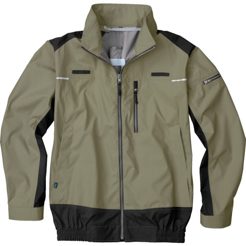 トラスコ中山 空調服 遮熱フルハーネス空調服 カーキグリーン M(ご注文単位1着)【直送品】