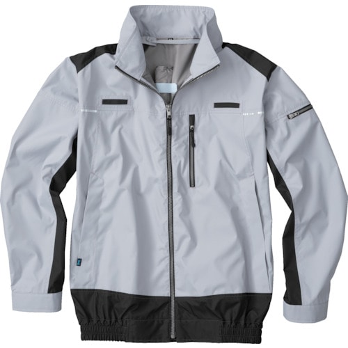 トラスコ中山 空調服 遮熱フルハーネス空調服 シルバー 3L(ご注文単位1着)【直送品】